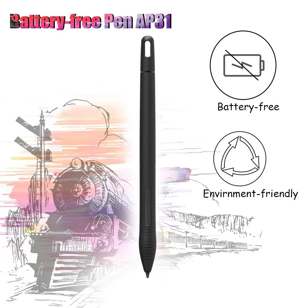 Цифровой стилус Gaomon Artpaint AP31, ручка для рисования без батареи для графического планшета M10K 2018, 8192 уровня давления
Цифровой стилус Gaomon Artpaint AP31, ручка для рисования без батареи для графического планшета M10K 2018, 8192 уровня давления
