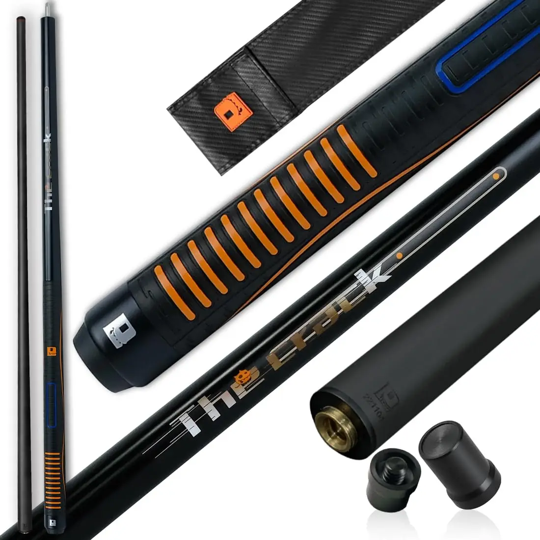 Little Monster-Professional Punch Cue, Carbon Technology Shaft, Carbon Fiber Jump Cue, Break Cue, 2 Pieces
Little Monster-Professional Punch Cue, Carbon Technology Shaft, Carbon Fiber Jump Cue, Break Cue, 2 Pieces