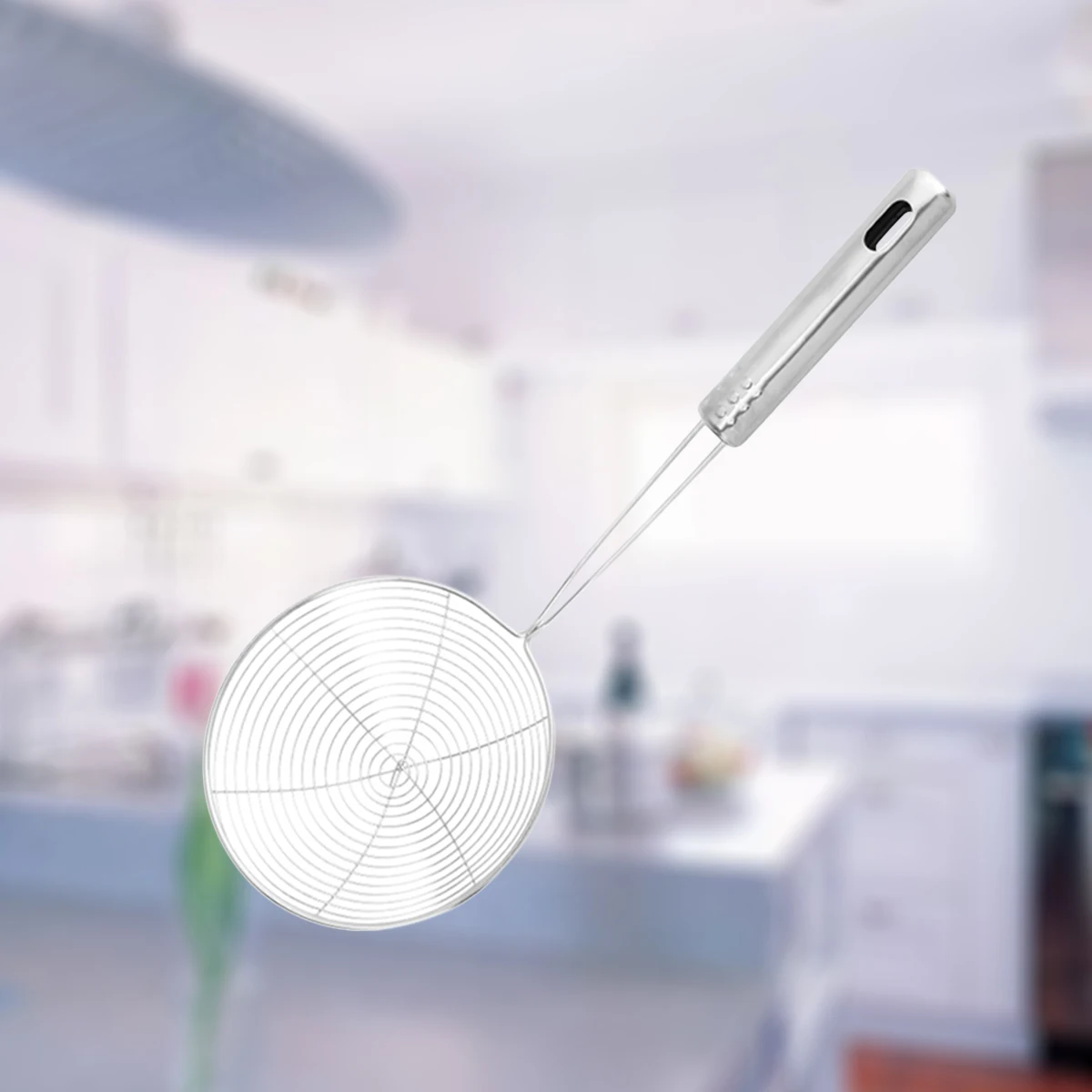 1 pc Stainless Steel Skimmer Ladle 304 Anti-Rust Long Handle Mesh Strainer For Pasta Noodles Spaetzle Frying Fish Vegetables
1 pc Stainless Steel Skimmer Ladle 304 Anti-Rust Long Handle Mesh Strainer For Pasta Noodles Spaetzle Frying Fish Vegetables