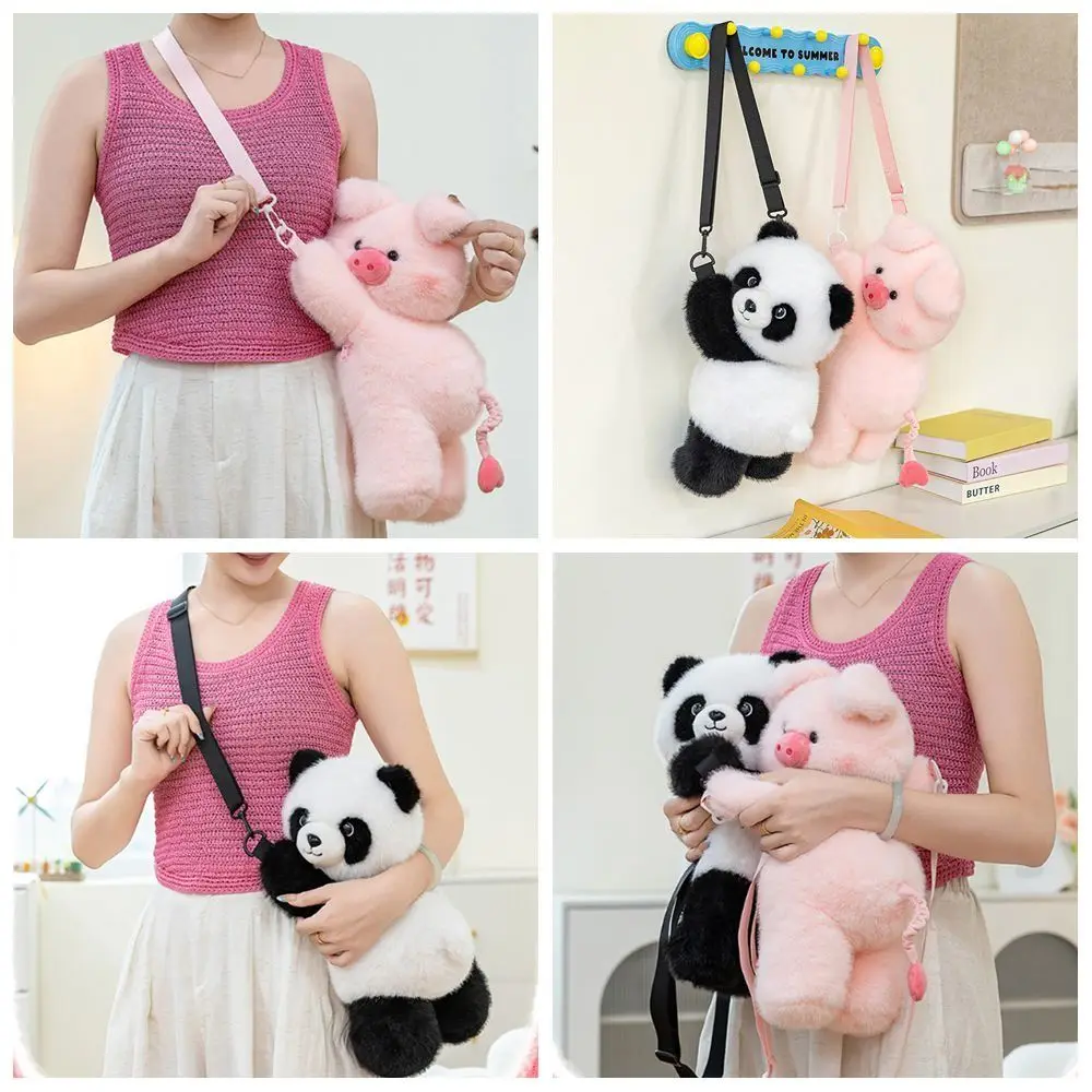 Creative Gift Large Capacity Panda Bag Comfortable Touch Stuffed Animal Stuffed Panda Bag Cute Cartoon Shoulder Bag Children
Creative Gift Large Capacity Panda Bag Comfortable Touch Stuffed Animal Stuffed Panda Bag Cute Cartoon Shoulder Bag Children