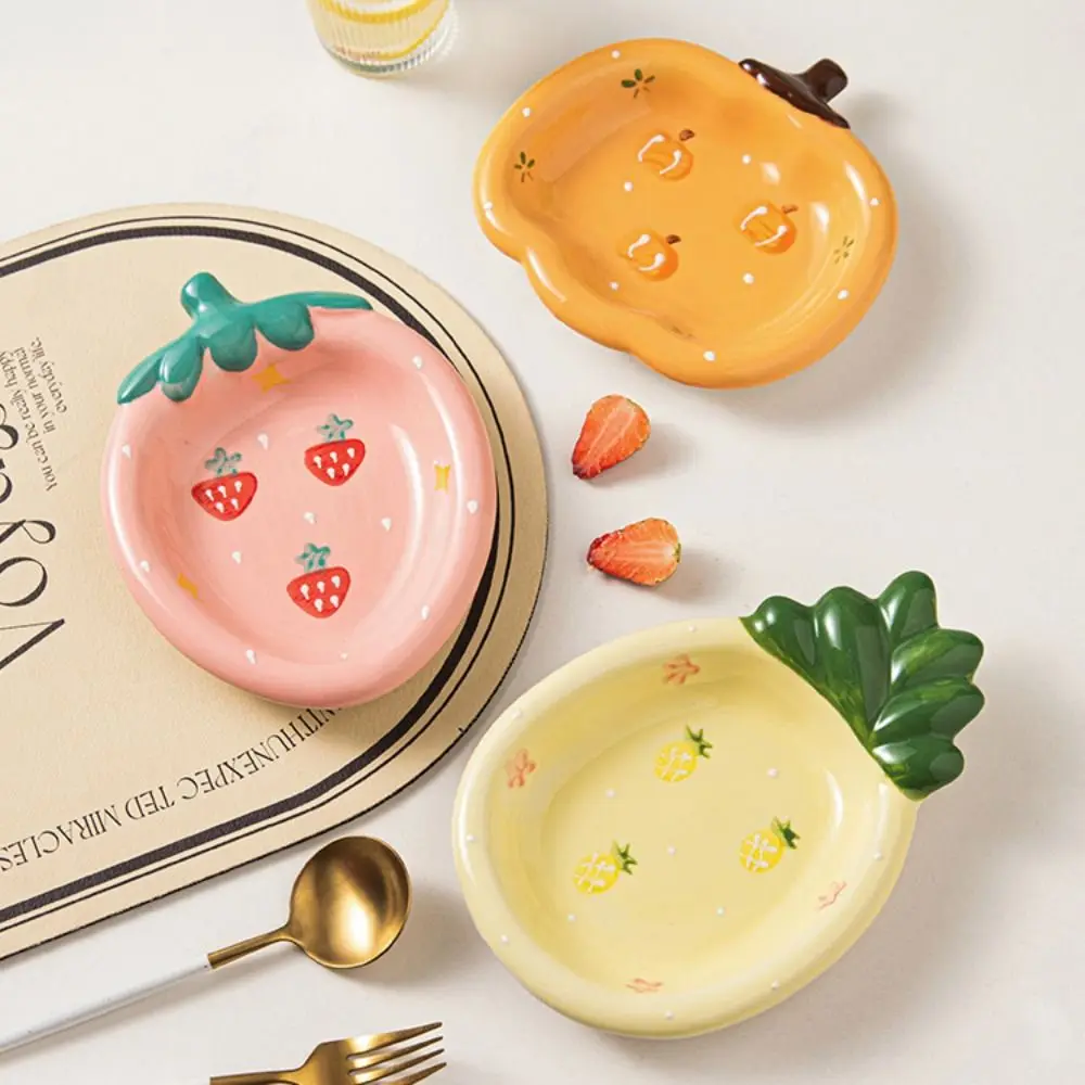 Tableware Ceramic Fruit Plate Cute Exquisite Storage Tray Cartoon Dessert Plate Pasta
Tableware Ceramic Fruit Plate Cute Exquisite Storage Tray Cartoon Dessert Plate Pasta