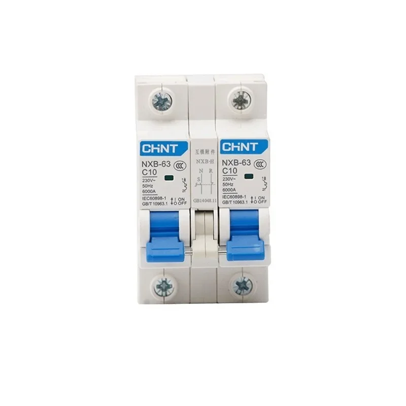 CHINT NXB-63 1P Dual Power Transfer Manual Switch Differential Circuit Breaker Power Protector Photovoltaic-Solar-Power MTS 220V
CHINT NXB-63 1P Dual Power Transfer Manual Switch Differential Circuit Breaker Power Protector Photovoltaic-Solar-Power MTS 220V