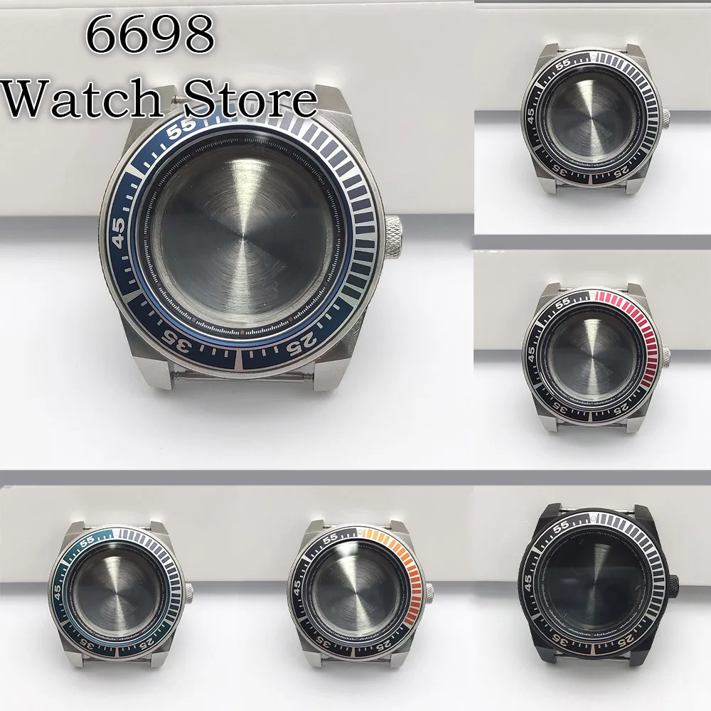 40mm NH35 Diving Case Stainless steel case Rotatable bezel Sapphire crystal for NH35 NH36 Calibre 28.5mm Dial
40mm NH35 Diving Case Stainless steel case Rotatable bezel Sapphire crystal for NH35 NH36 Calibre 28.5mm Dial