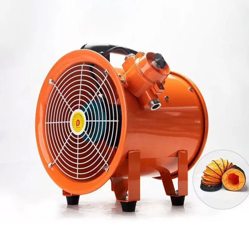 Explosion Proof Portable Axial Flow Fan Duct Post Type Ventilation Exhaust Fan Industrial Air Blower For Safe Air Circulation
Explosion Proof Portable Axial Flow Fan Duct Post Type Ventilation Exhaust Fan Industrial Air Blower For Safe Air Circulation