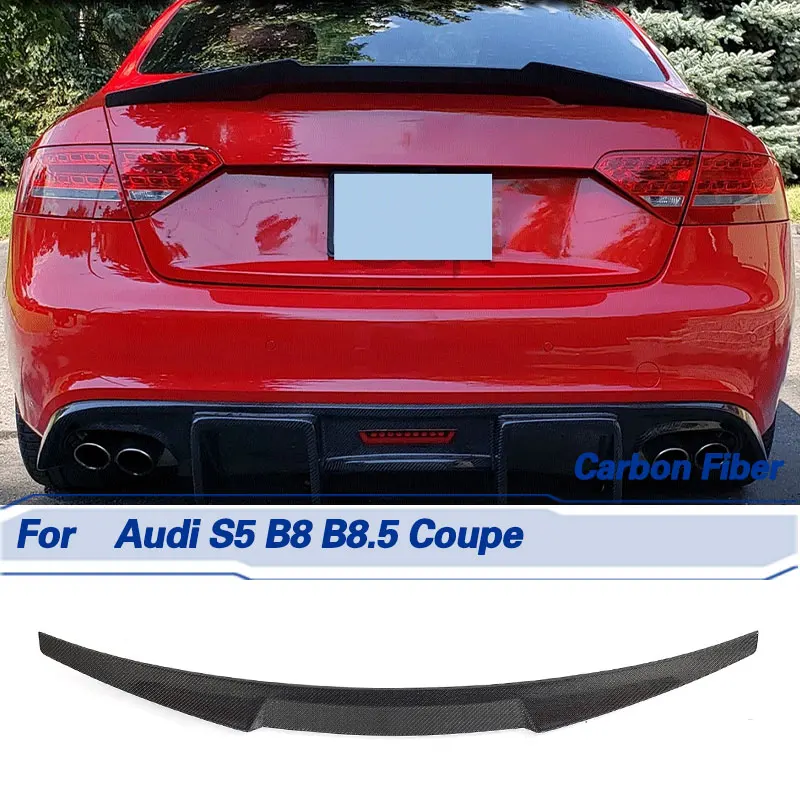 Car Rear Trunk Spoiler Wings Full Carbon Fiber for Audi S5 B8 B8.5 Coupe 2-Door 2008-2017 Racing Rear Spoiler Boot Lid Wing Lip
Car Rear Trunk Spoiler Wings Full Carbon Fiber for Audi S5 B8 B8.5 Coupe 2-Door 2008-2017 Racing Rear Spoiler Boot Lid Wing Lip