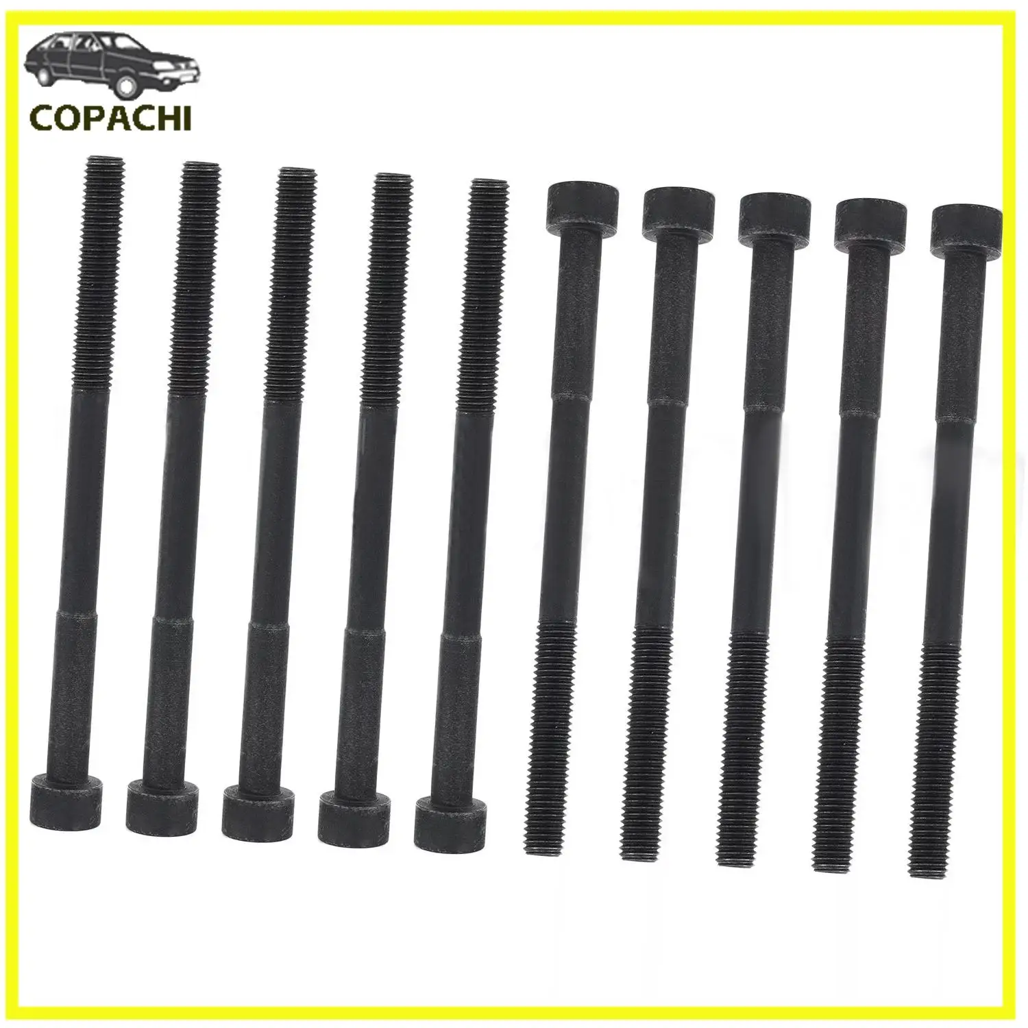 1set Cylinder Head Bolts For 00-08 Toyota Celica GT Corolla MR2 Chevrolet 1.8L 1ZZFE Engine Car Accessories Parts Replacement
1set Cylinder Head Bolts For 00-08 Toyota Celica GT Corolla MR2 Chevrolet 1.8L 1ZZFE Engine Car Accessories Parts Replacement