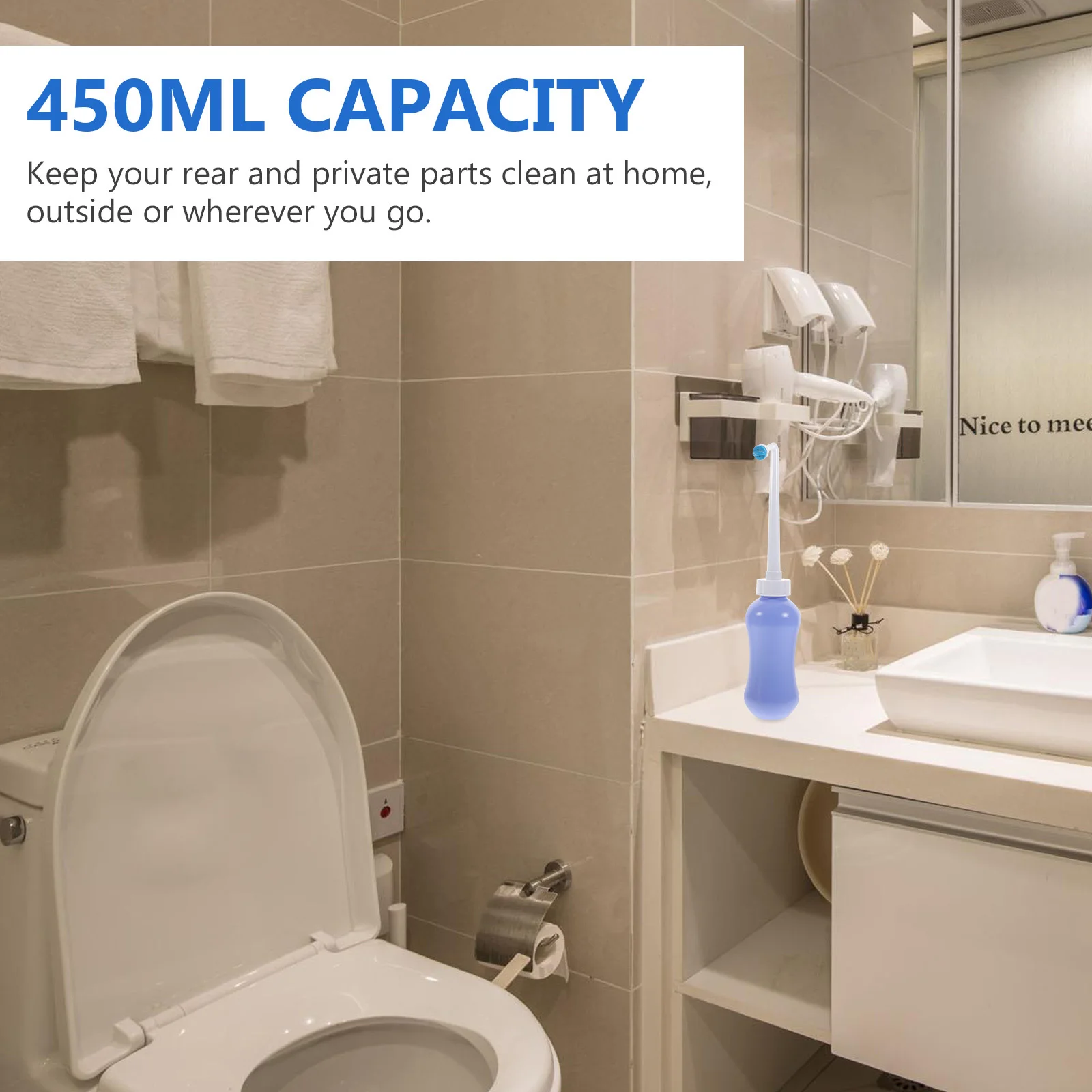 1 шт., 450 мл, портативный распылитель для биде для частного использования, мягкая, гибкая и шайба вульвы, удобная для путешествий, без беспорядка
1 шт., 450 мл, портативный распылитель для биде для частного использования, мягкая, гибкая и шайба вульвы, удобная для путешествий, без беспорядка