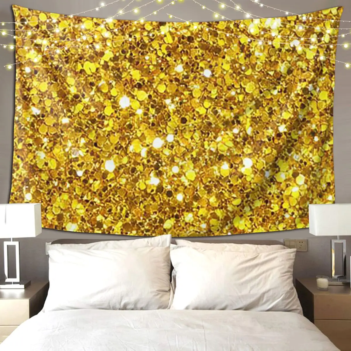 Золотой блестящий гобелен, художественный настенный гобелен, эстетическое украшение дома, гобелены для гостиной, спальни, общежития
Золотой блестящий гобелен, художественный настенный гобелен, эстетическое украшение дома, гобелены для гостиной, спальни, общежития