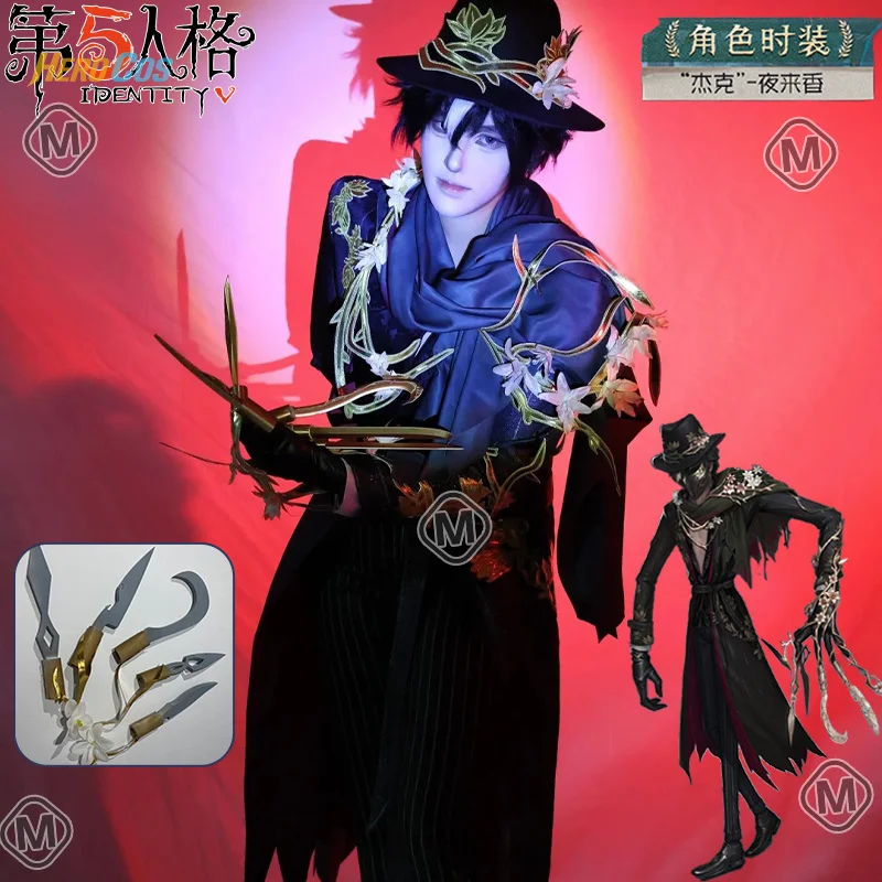 Game Identity V Jack the Ripper Cosplay Costume With Hat Halloween Carnival Uniform Anime Clothing Party Suit
Game Identity V Jack the Ripper Cosplay Costume With Hat Halloween Carnival Uniform Anime Clothing Party Suit