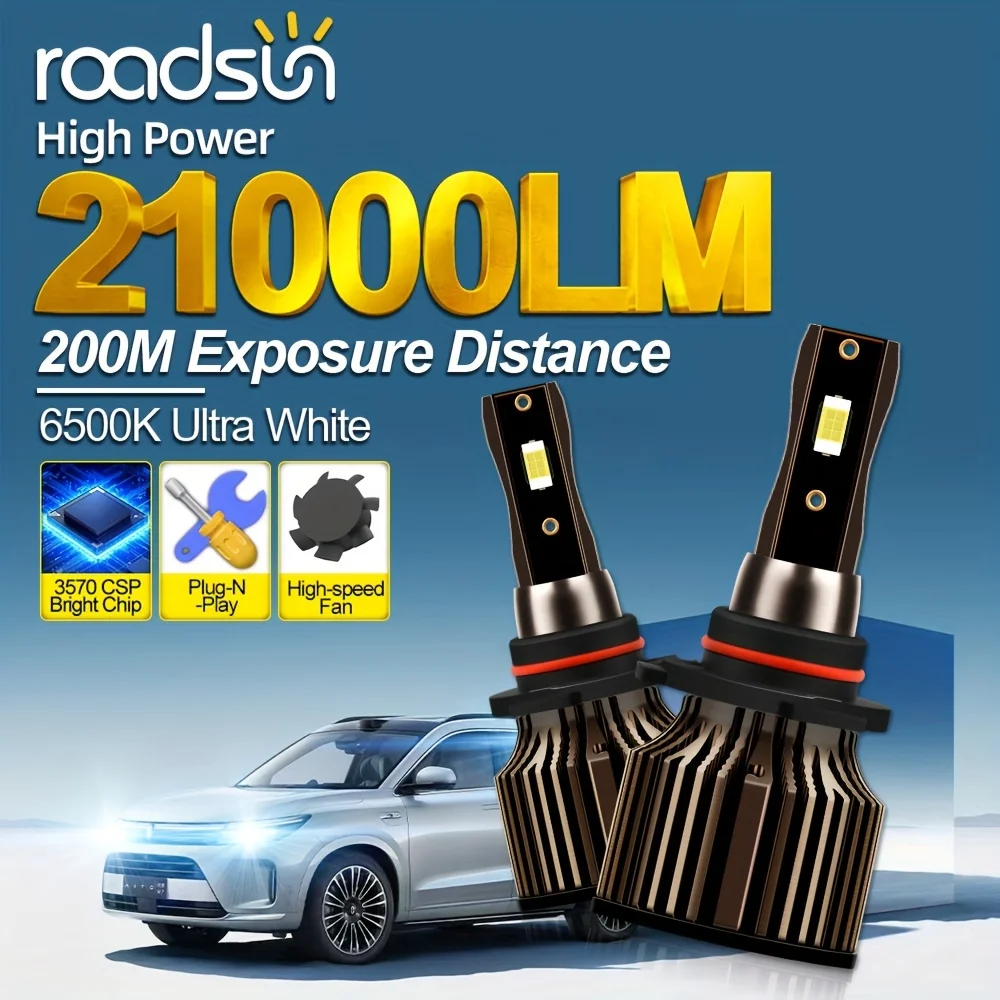 Автомобильные лампы 9004 9005/HB3 9006/HB4 9007 H13 H11 H7 H4 H3 H1 12 В светодиодные фары дальнего ближнего света 120 Вт 6500 К ультра белые Plug-N-Play
Автомобильные лампы 9004 9005/HB3 9006/HB4 9007 H13 H11 H7 H4 H3 H1 12 В светодиодные фары дальнего ближнего света 120 Вт 6500 К ультра белые Plug-N-Play