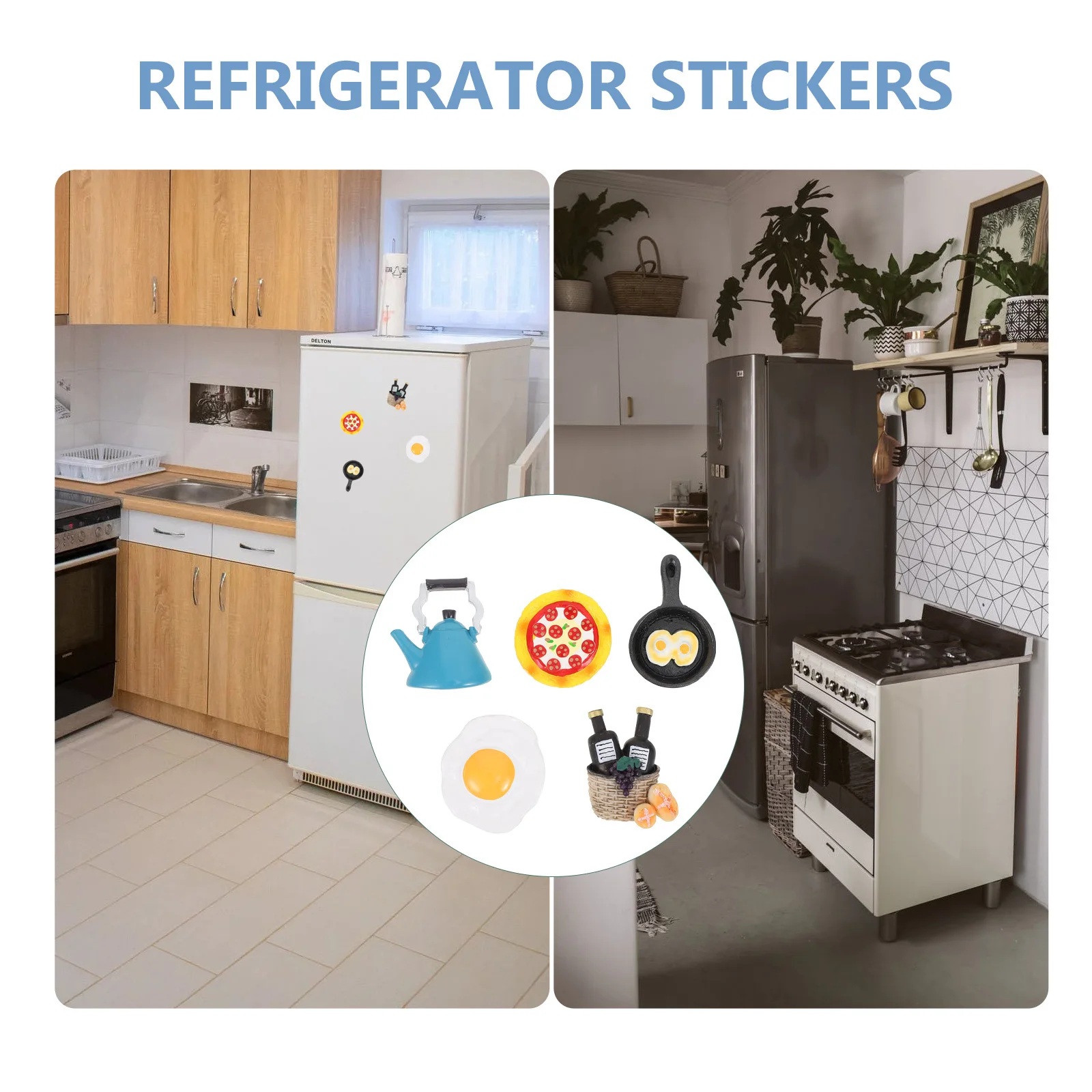 5Pcs Creative Refrigerator Magnets Adorable Fridge Stickers Unique Kitchen Decorations Assorted Color Refrigerator Magnet
5Pcs Creative Refrigerator Magnets Adorable Fridge Stickers Unique Kitchen Decorations Assorted Color Refrigerator Magnet