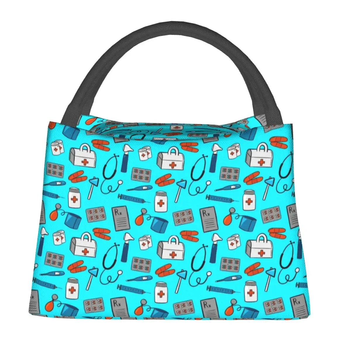 Medical Equipment Pattern Lunch Bag Funny Nurse Funny Lunch Box For Adult Office Portable Cooler Bag Thermal Tote Handbags
Medical Equipment Pattern Lunch Bag Funny Nurse Funny Lunch Box For Adult Office Portable Cooler Bag Thermal Tote Handbags