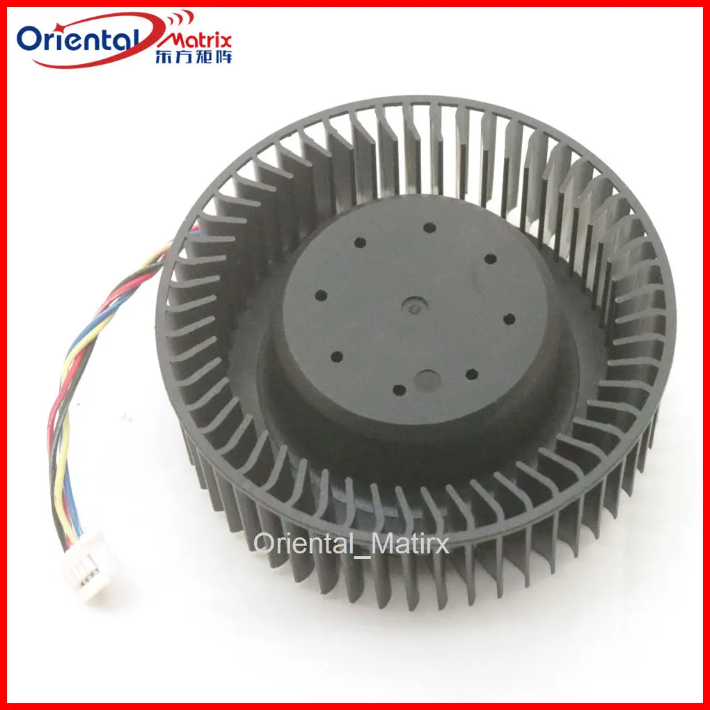 BFB0712HF 65 мм 12 В 1,8 А для NVIDIA Quadro K6000 12G Вентилятор охлаждения видеокарты 4-контактный 4-проводной
BFB0712HF 65 мм 12 В 1,8 А для NVIDIA Quadro K6000 12G Вентилятор охлаждения видеокарты 4-контактный 4-проводной