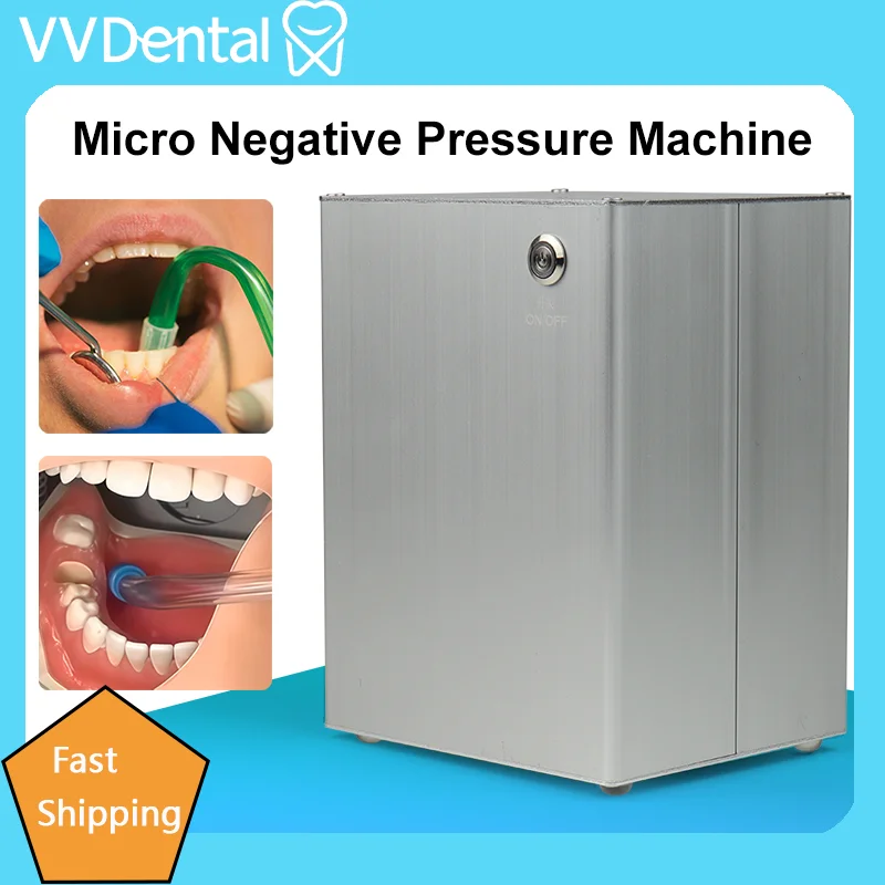 Dental Micro Negative Pressure Machine 12L/min Suction Unit 10W Portable Vacuum Pump for Dental Chair Strong Suction Low Noise
Dental Micro Negative Pressure Machine 12L/min Suction Unit 10W Portable Vacuum Pump for Dental Chair Strong Suction Low Noise