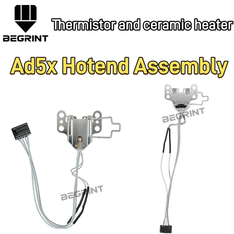 Hotend Assembly 3D Printer Hot End Heating Kit with Heater Cartridge Thermistor for AD5X Extruder Replacement Accessories
Hotend Assembly 3D Printer Hot End Heating Kit with Heater Cartridge Thermistor for AD5X Extruder Replacement Accessories