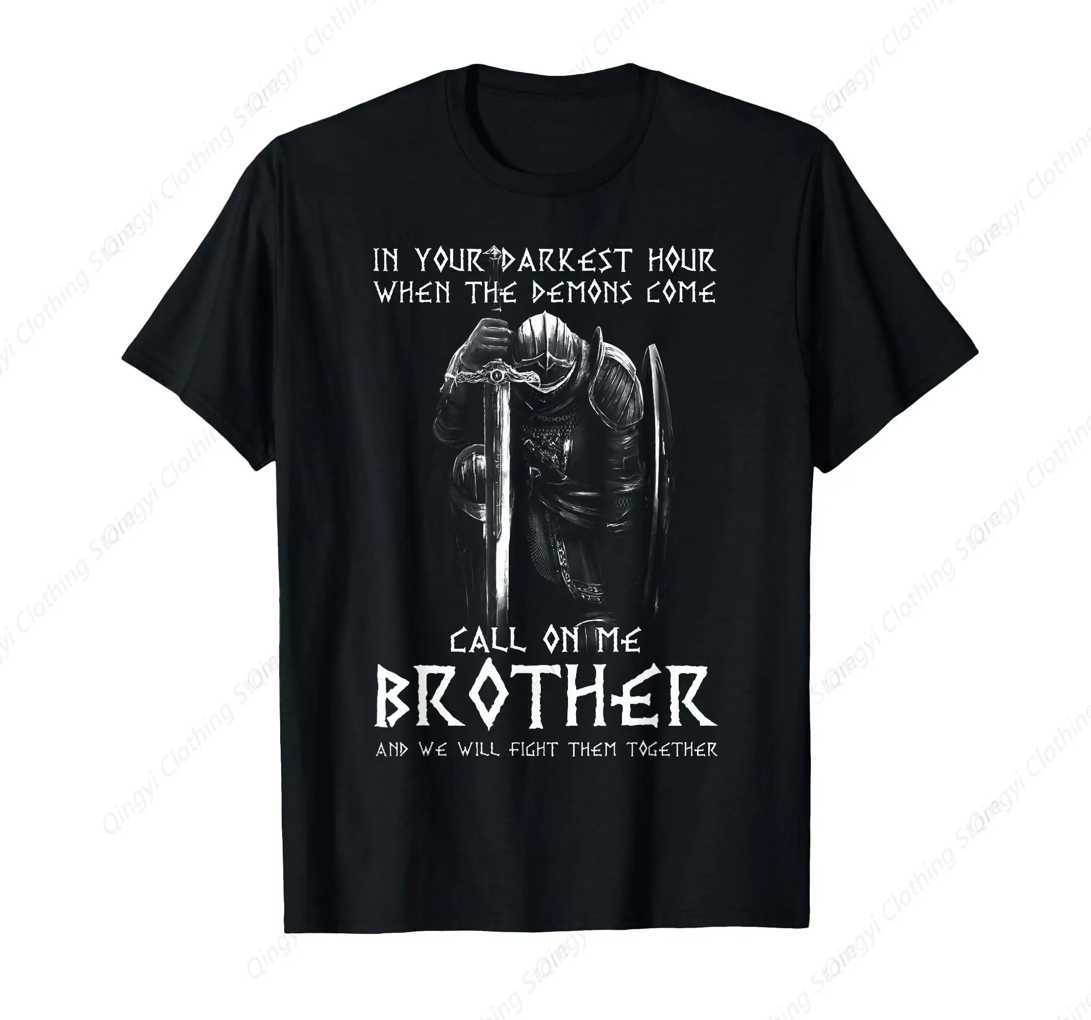 Warrior of God Call On Me Bother Fight Knight Templar T-Shirt
Warrior of God Call On Me Bother Fight Knight Templar T-Shirt