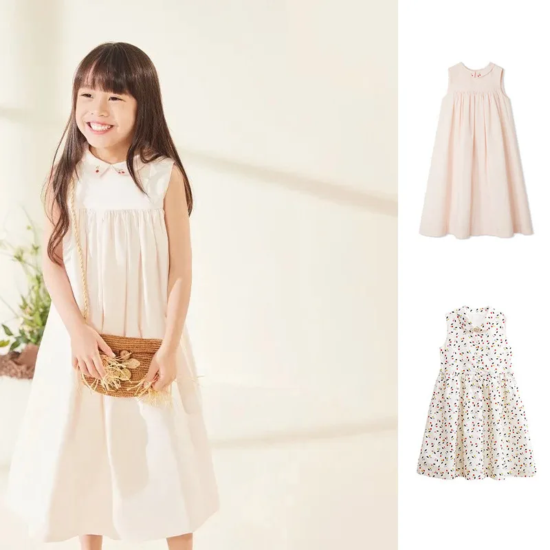 2025 Girls Cherry Party Dress Summer New Fashion Korean Children's Dress Cotton Cute Party Dress Long Skirt Children's Clothing
2025 Girls Cherry Party Dress Summer New Fashion Korean Children's Dress Cotton Cute Party Dress Long Skirt Children's Clothing