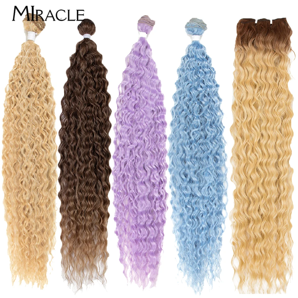 MIRACLE 32 Inch Afro Curly Hair Extensions Synthetic Hair Bundles Long Hair Extensions 613 Red Purple Blue Cosplay Fake Hair
MIRACLE 32 Inch Afro Curly Hair Extensions Synthetic Hair Bundles Long Hair Extensions 613 Red Purple Blue Cosplay Fake Hair