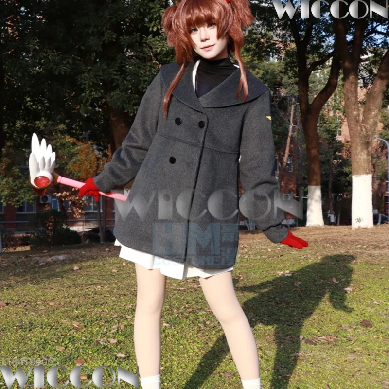 KINOMOTO SAKURA LI SYAORAN Ling аниме Card Captor косплей костюм JK DK школьная форма зимнее пальто девушка женский костюм по индивидуальному заказу
KINOMOTO SAKURA LI SYAORAN Ling аниме Card Captor косплей костюм JK DK школьная форма зимнее пальто девушка женский костюм по индивидуальному заказу