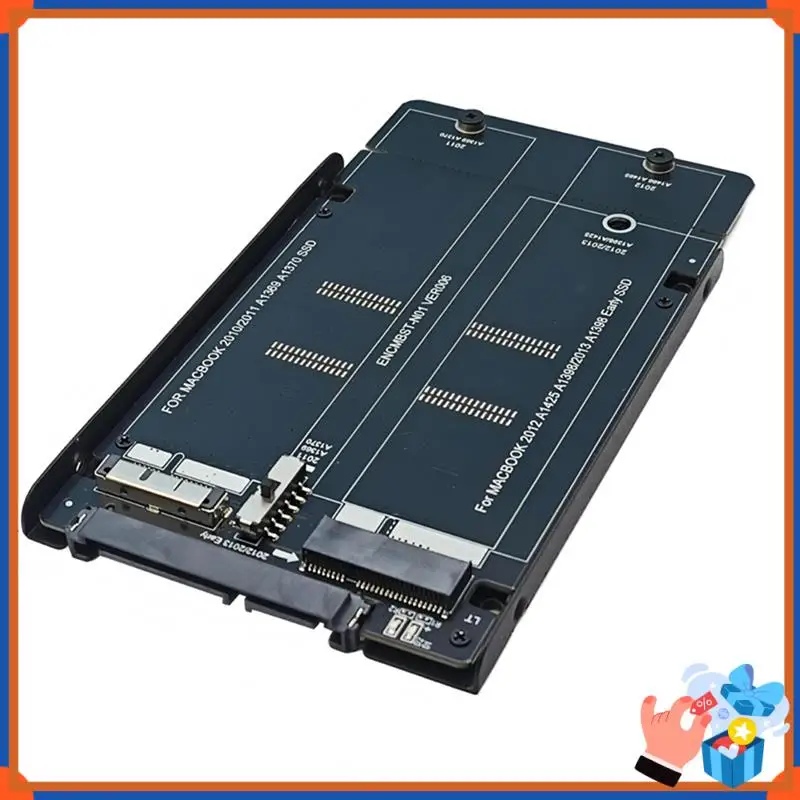 Компактный адаптер M.2 SSD для Macbook 2010/2011 A1369 SSD A1425 A1398 MC975 MC976 Корпус SATA 22Pin To2010 2011 2012 SSD Co
Компактный адаптер M.2 SSD для Macbook 2010/2011 A1369 SSD A1425 A1398 MC975 MC976 Корпус SATA 22Pin To2010 2011 2012 SSD Co