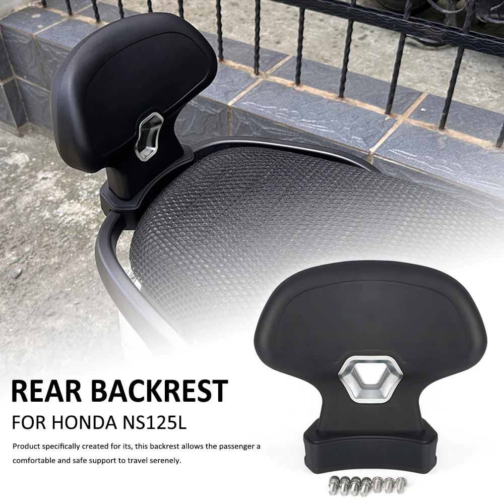 New For Honda NS125L NS 125 L NS 125L Motorcycle Rear Passenger Seat Backrest Cushion Back Rest Pad
New For Honda NS125L NS 125 L NS 125L Motorcycle Rear Passenger Seat Backrest Cushion Back Rest Pad
