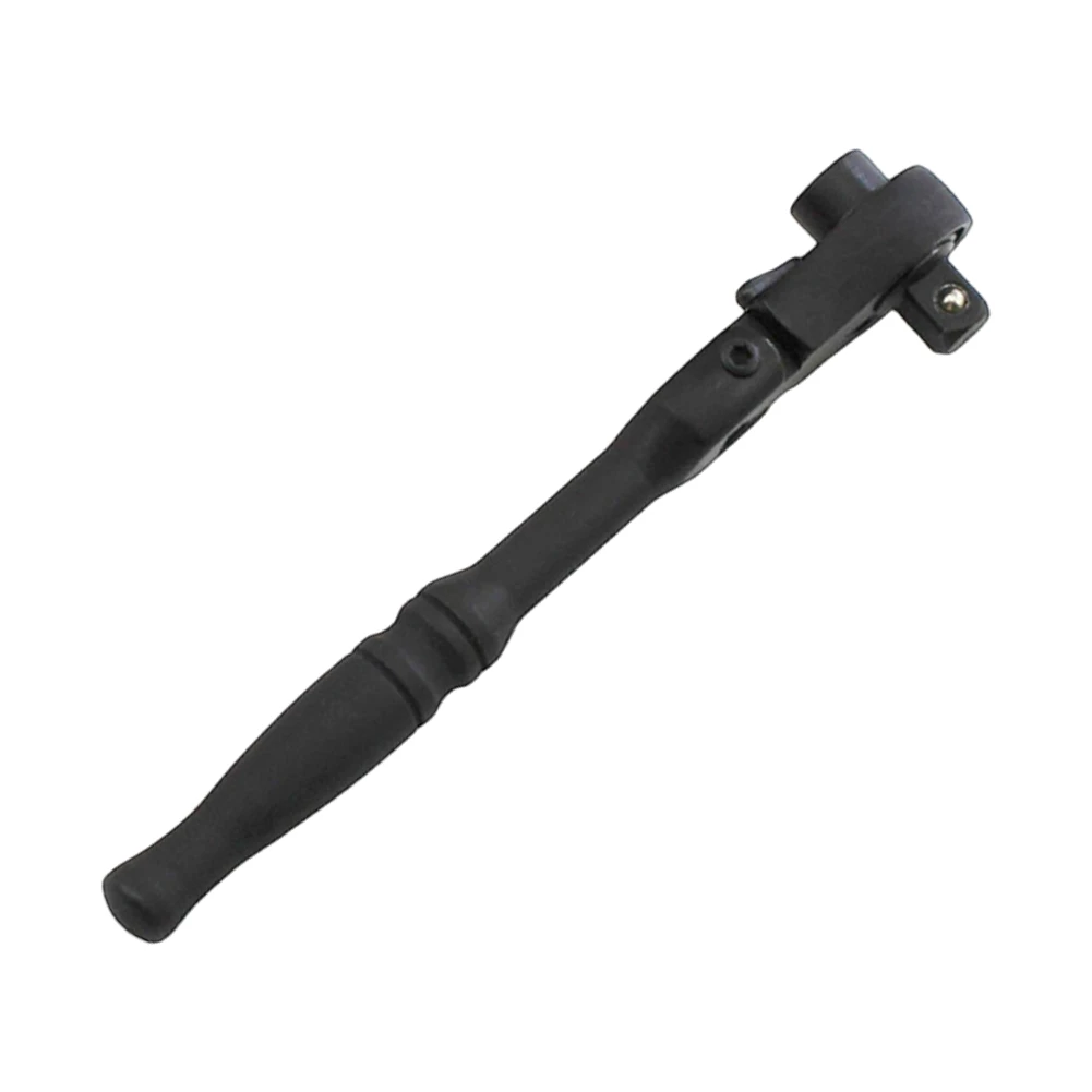 117*23mm 4.60*0.9in Ratchet Wrench Compact Tool 180-Degree Folding Head Chrome-Vanadium Steel Ergonomic Design 
117*23mm 4.60*0.9in Ratchet Wrench Compact Tool 180-Degree Folding Head Chrome-Vanadium Steel Ergonomic Design