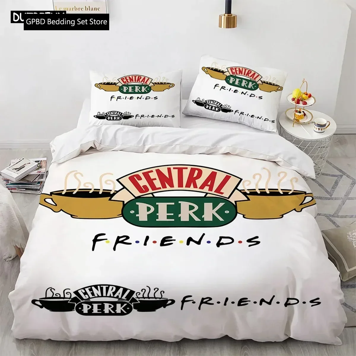 New 3D Friends Sets Duvet Cover With Pillowcase Twin Full Queen King Double Single Size Bed Linen Women Adults Teens Bedding Set
New 3D Friends Sets Duvet Cover With Pillowcase Twin Full Queen King Double Single Size Bed Linen Women Adults Teens Bedding Set