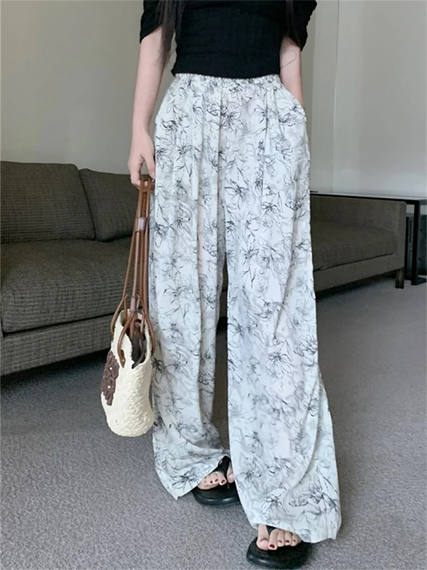 Alien Kitty Women Pants Floral Casual Loose Work Wear 2023 All Match Printed Tie-Dying Wide Leg Office Lady Vintage Autumn
Alien Kitty Women Pants Floral Casual Loose Work Wear 2023 All Match Printed Tie-Dying Wide Leg Office Lady Vintage Autumn