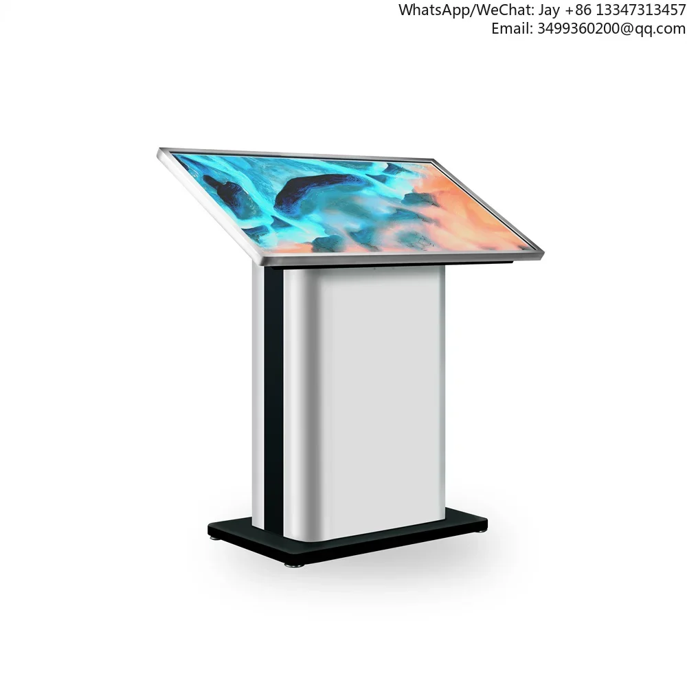 7*24 Hours Indoor 50 55 65 Inch LED Android Smart 4K Digital IR Touch Screen Self Service Kiosk With Stand
7*24 Hours Indoor 50 55 65 Inch LED Android Smart 4K Digital IR Touch Screen Self Service Kiosk With Stand