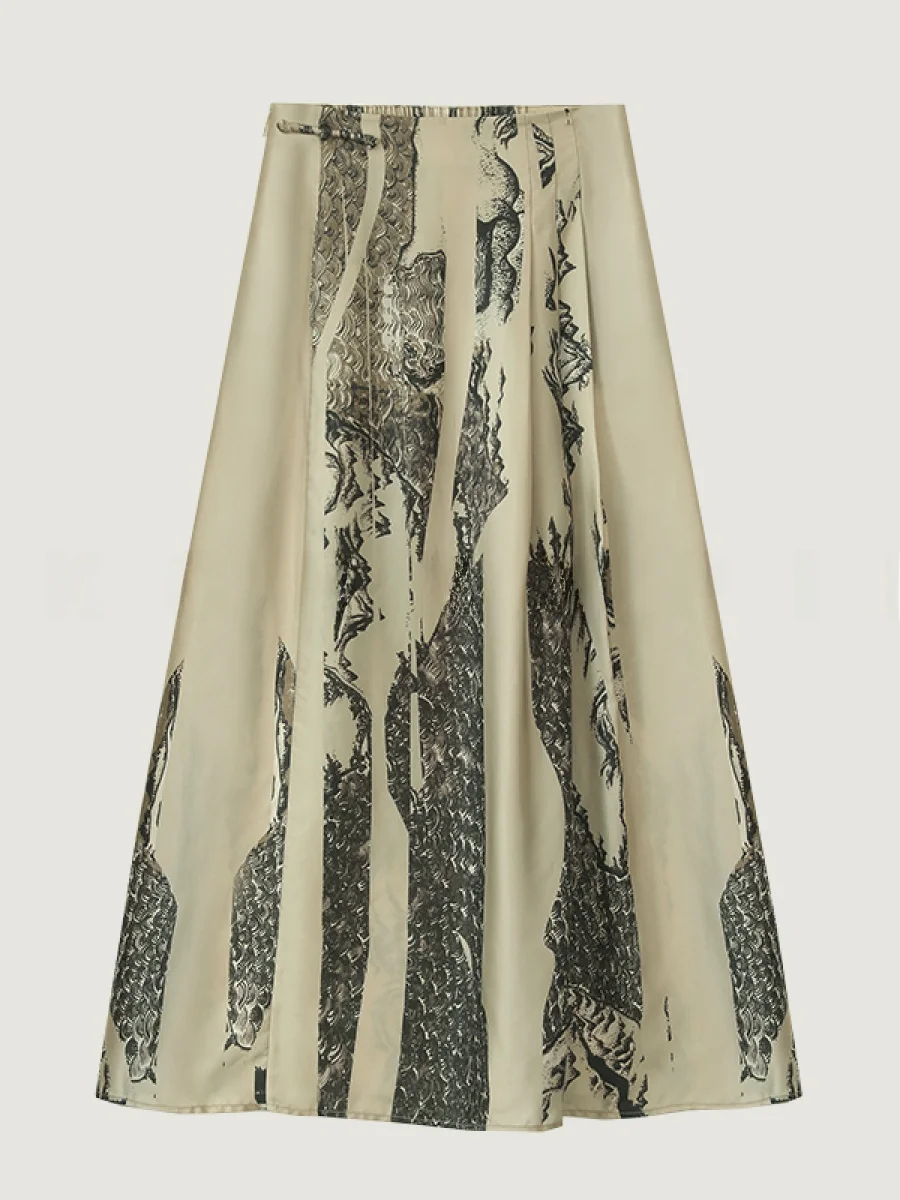 Dkchenpin High Waist A-Line Skirt Women's Summer New Handmade Embroidery Water-Media Painting Elastic Waist Skirt
Dkchenpin High Waist A-Line Skirt Women's Summer New Handmade Embroidery Water-Media Painting Elastic Waist Skirt