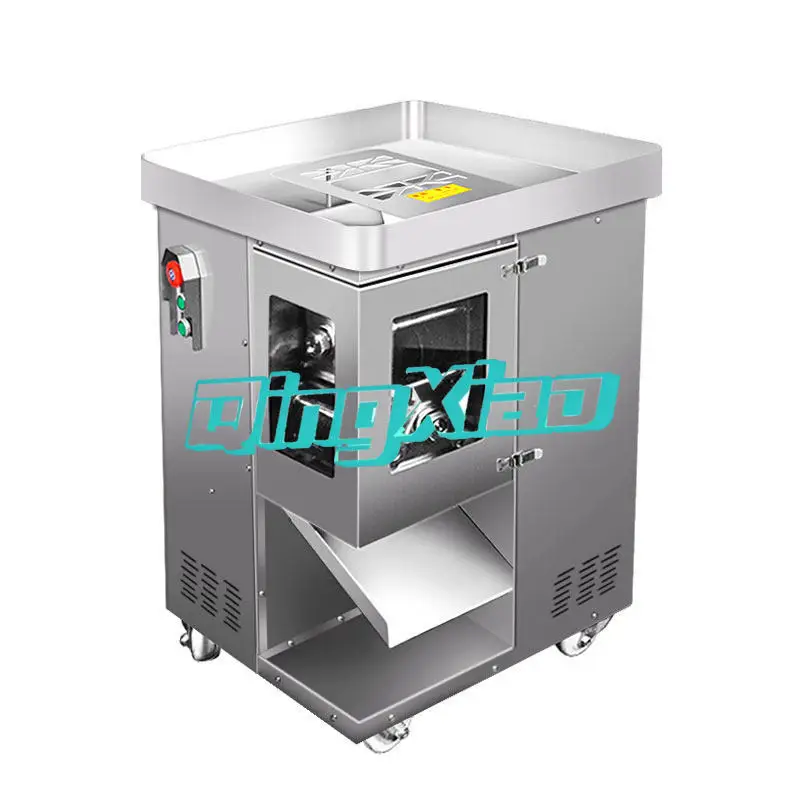 High Power Vertical Meat Cutter Chicken Breast Strip Cutting Machine Commercial Automatic Meat Slicer Shredder One Time Forming
High Power Vertical Meat Cutter Chicken Breast Strip Cutting Machine Commercial Automatic Meat Slicer Shredder One Time Forming