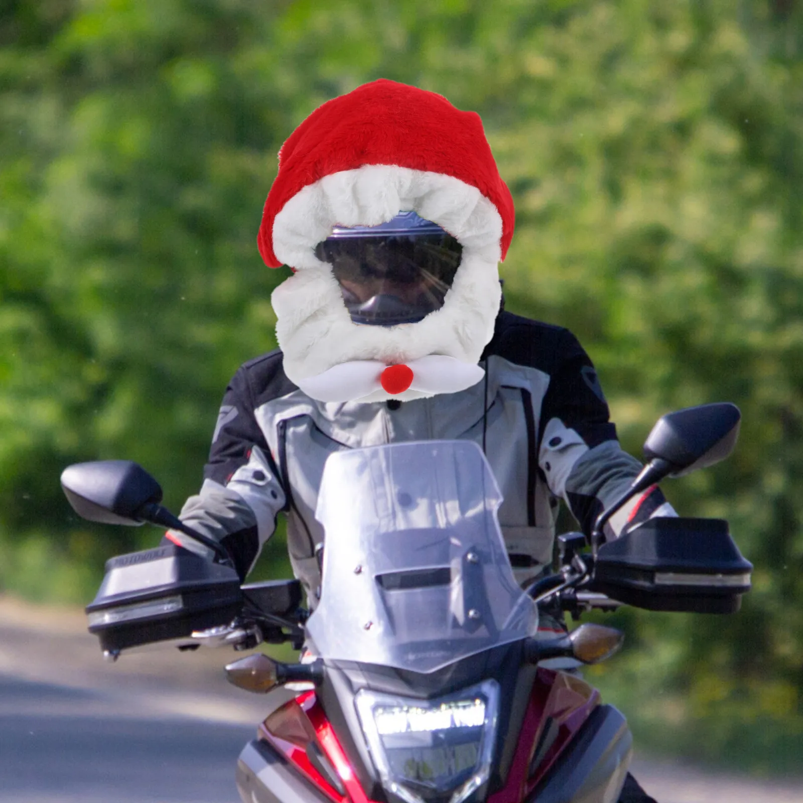Christmas Hat For Motorcycle Xmas Helmets Decor Adult Cover Lightweight Soft Cap Ride Party Decoration
Christmas Hat For Motorcycle Xmas Helmets Decor Adult Cover Lightweight Soft Cap Ride Party Decoration