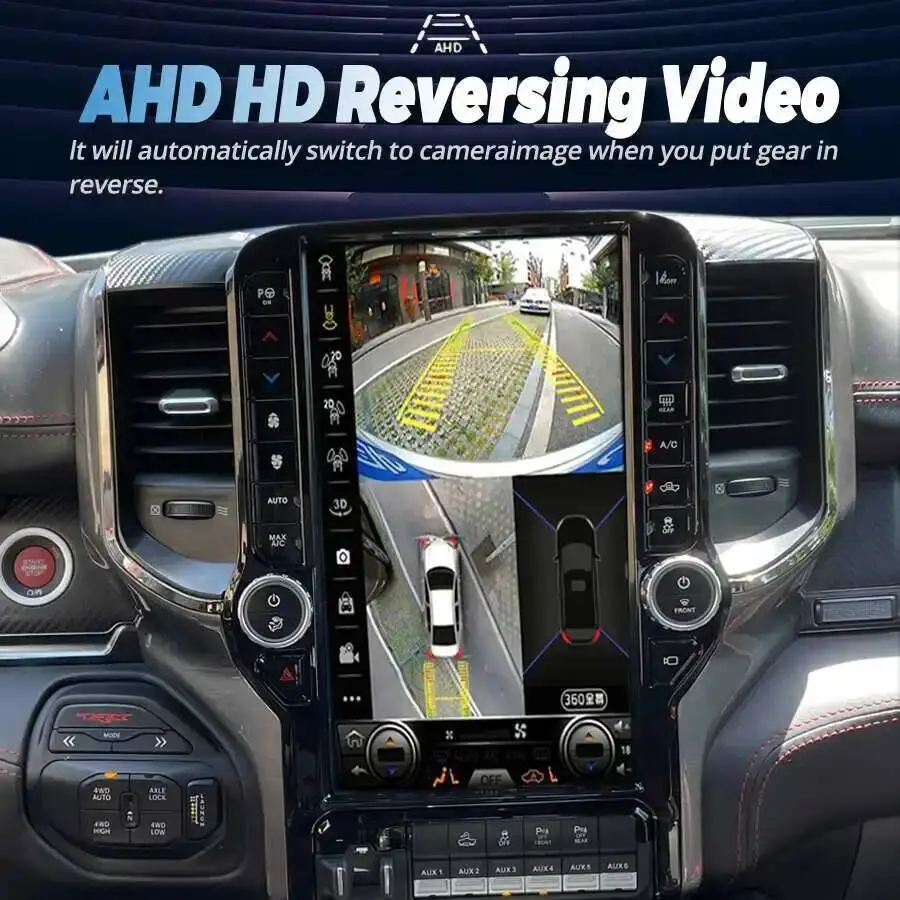 Для Dodge Ram 2019-2023 Автомобильный радиоприемник Android Мультимедийный видеоплеер Аудио Стерео GPS-навигация Carplay Головное устройство Магнитофон
Для Dodge Ram 2019-2023 Автомобильный радиоприемник Android Мультимедийный видеоплеер Аудио Стерео GPS-навигация Carplay Головное устройство Магнитофон