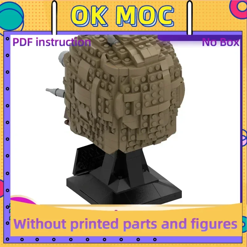 Звездная модель фильма Moc, строительные кирпичи, шлем с персонажем в стиле ампир, технология, модульные блоки, подарки, рождественские игрушки, наборы «сделай сам», сборка 
Звездная модель фильма Moc, строительные кирпичи, шлем с персонажем в стиле ампир, технология, модульные блоки, подарки, рождественские игрушки, наборы «сделай сам», сборка