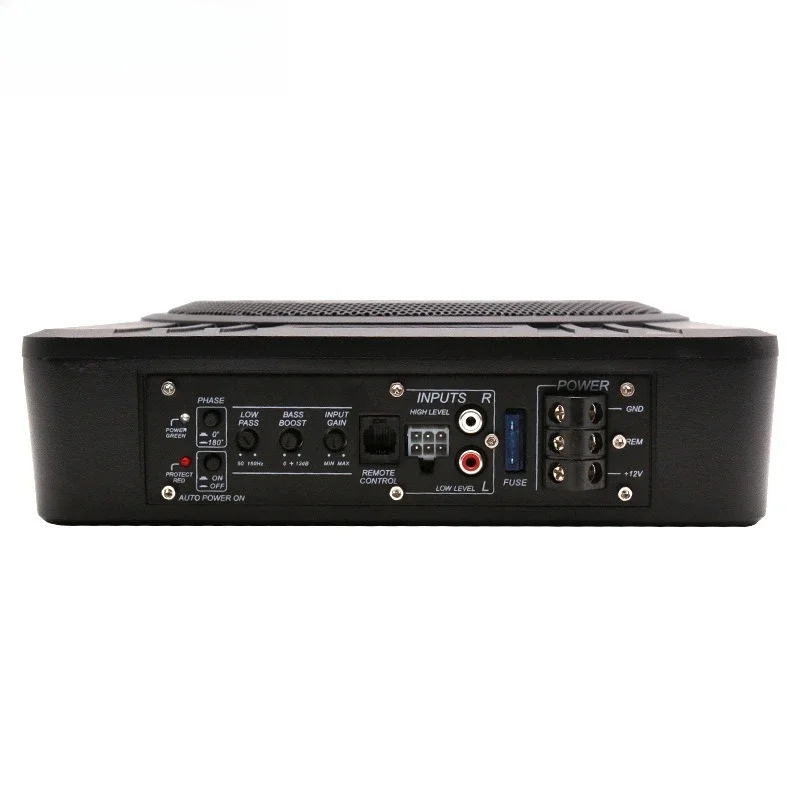 Stable 12V High-power Aluminum Alloy Car Speaker Under-seat Audio Modified 10-inch Ultra-thin Subwoofer
Stable 12V High-power Aluminum Alloy Car Speaker Under-seat Audio Modified 10-inch Ultra-thin Subwoofer