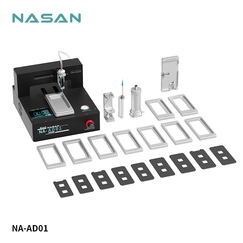 NASAN AD01 G1 Automatic Glue Dispenser Professional Precise Dispensing Machine for iPhone Phone Frame LCD Repair Dispensing Tool
NASAN AD01 G1 Automatic Glue Dispenser Professional Precise Dispensing Machine for iPhone Phone Frame LCD Repair Dispensing Tool