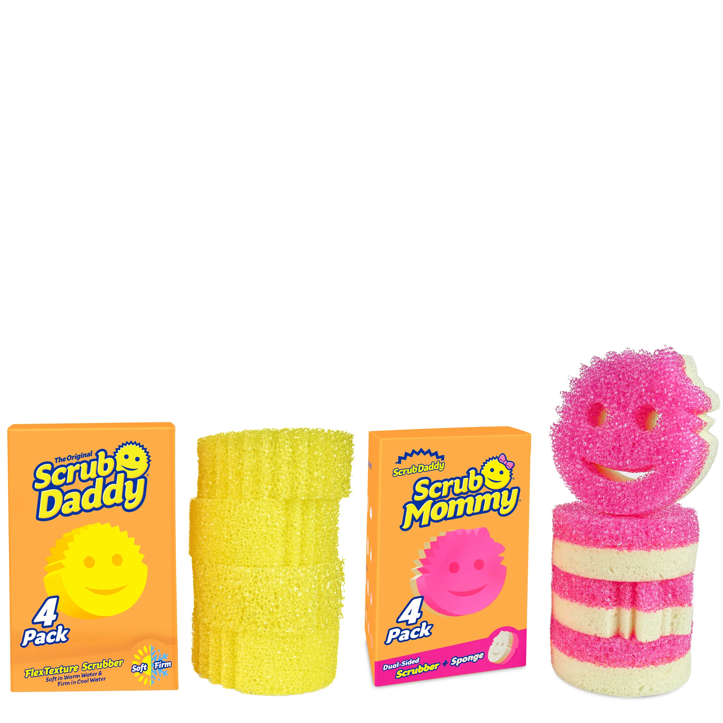 Original Scrub Mommy Non-Scratch Cleaning Sponges Pack of 8
Original Scrub Mommy Non-Scratch Cleaning Sponges Pack of 8