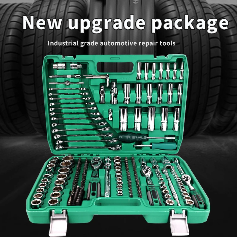 Heavy-Duty Mechanic's Wrench Kit - 22-Pc Flare Nut & Box-End Set (6-32mm) with Non-Slip Coating
Heavy-Duty Mechanic's Wrench Kit - 22-Pc Flare Nut & Box-End Set (6-32mm) with Non-Slip Coating