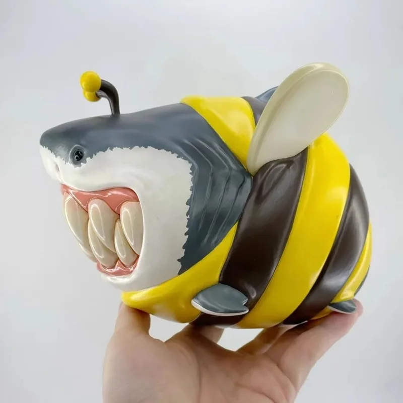 Limited Edition Cute Shark Resin Ornament Creative Spoof Animal Statue Home Living Room Desktop Ornament
Limited Edition Cute Shark Resin Ornament Creative Spoof Animal Statue Home Living Room Desktop Ornament