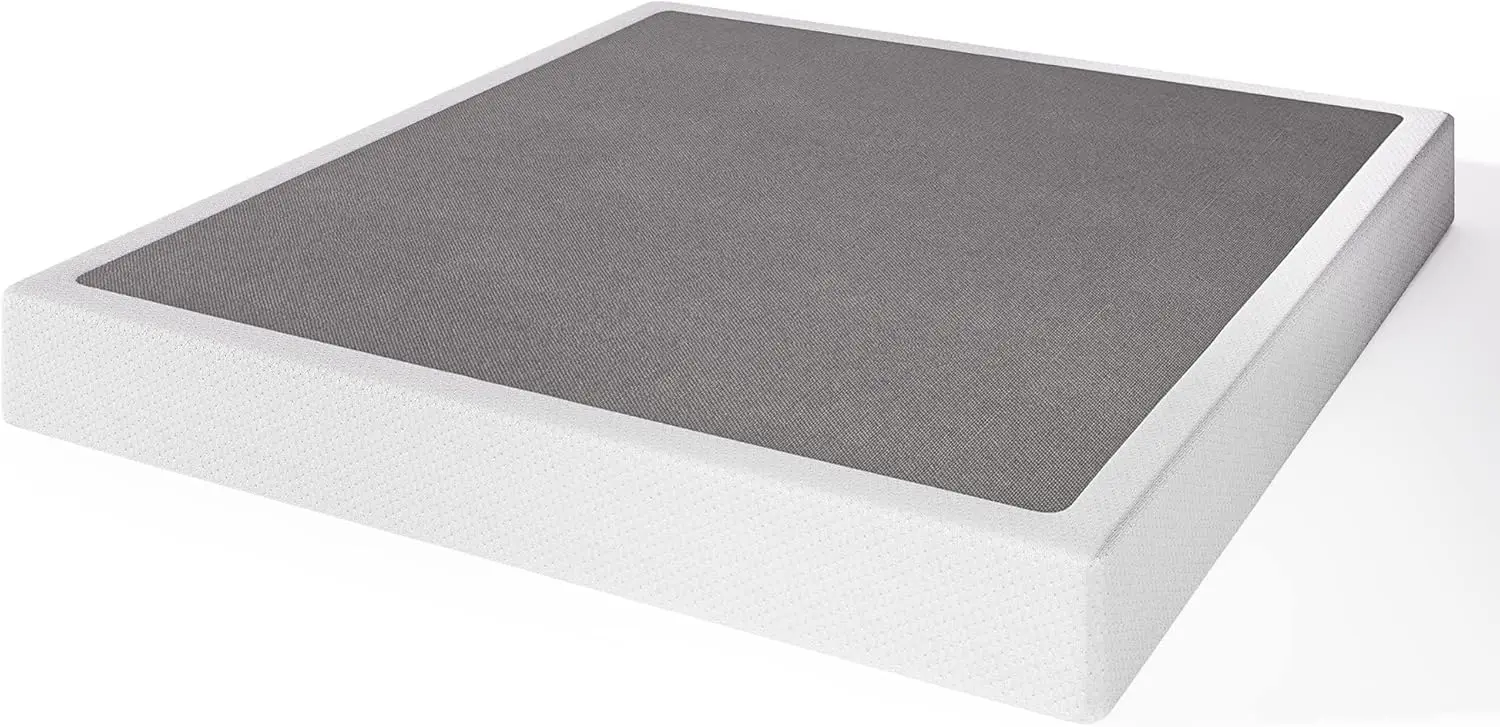 Full-Size Box-Spring, 5 H Low Profile Only, Heavy Duty Metal Box Spring Full With Fabric Cover, Easy Assembly, Non Slip, Noise
Full-Size Box-Spring, 5 H Low Profile Only, Heavy Duty Metal Box Spring Full With Fabric Cover, Easy Assembly, Non Slip, Noise