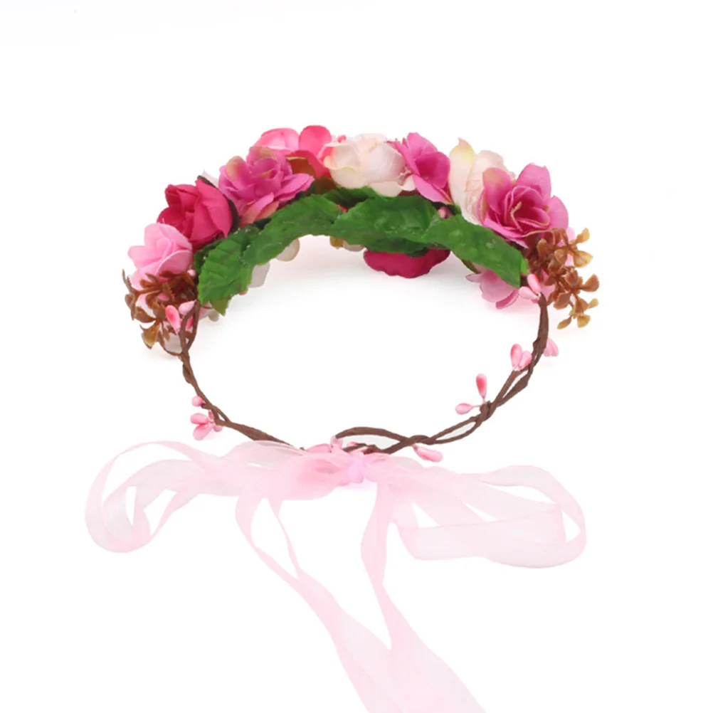 Simulated Wreath Hairband Versatile Accessory Artificial Flower Headband Beach for Girls Children's Bands Handmade Floral
Simulated Wreath Hairband Versatile Accessory Artificial Flower Headband Beach for Girls Children's Bands Handmade Floral