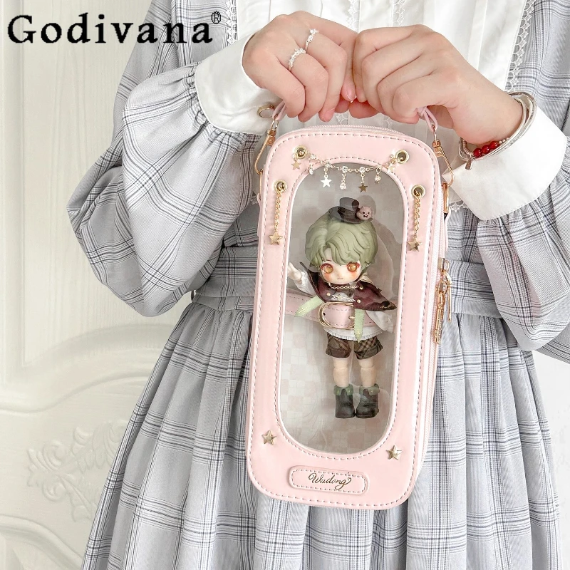 Original Students Cute Doll Collection Bag Portable Crossbody Shoulder Bjd Shoulder Bags Girls Y2k 8 Points Bjd Baby Doll Bag
Original Students Cute Doll Collection Bag Portable Crossbody Shoulder Bjd Shoulder Bags Girls Y2k 8 Points Bjd Baby Doll Bag
