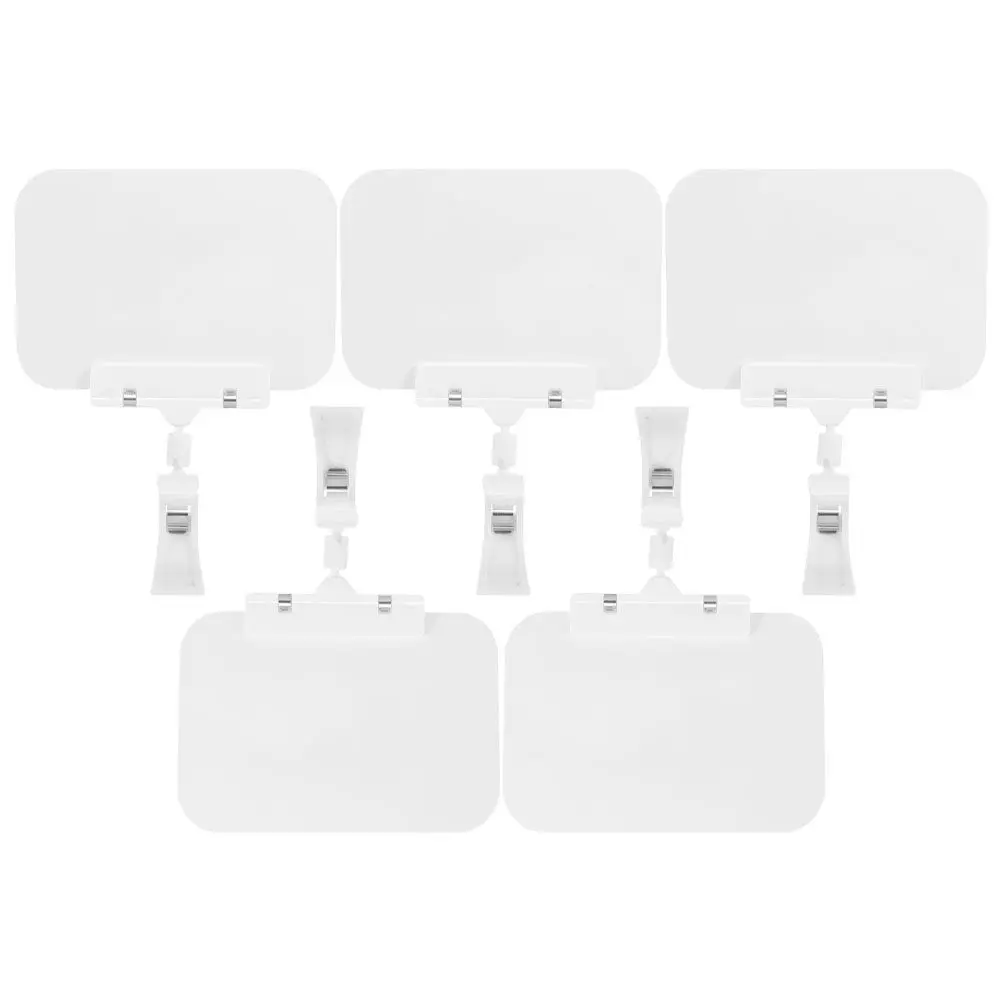 Набор из 5 мини-досок для ценников на фрукты с вращающимся зажимом, пластиковые таблички для демонстрации товаров, стираемые, для розничной торговли, для полок и корзин
Набор из 5 мини-досок для ценников на фрукты с вращающимся зажимом, пластиковые таблички для демонстрации товаров, стираемые, для розничной торговли, для полок и корзин