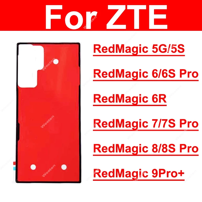 Back Battery Cover Sticker For ZTE nubia Red Magic 5G 5S 6 6S 6R 7 7S 8 8S 9 Pro+ Plus Rear Battery Cover Adhesive Sticker Tape
Back Battery Cover Sticker For ZTE nubia Red Magic 5G 5S 6 6S 6R 7 7S 8 8S 9 Pro+ Plus Rear Battery Cover Adhesive Sticker Tape