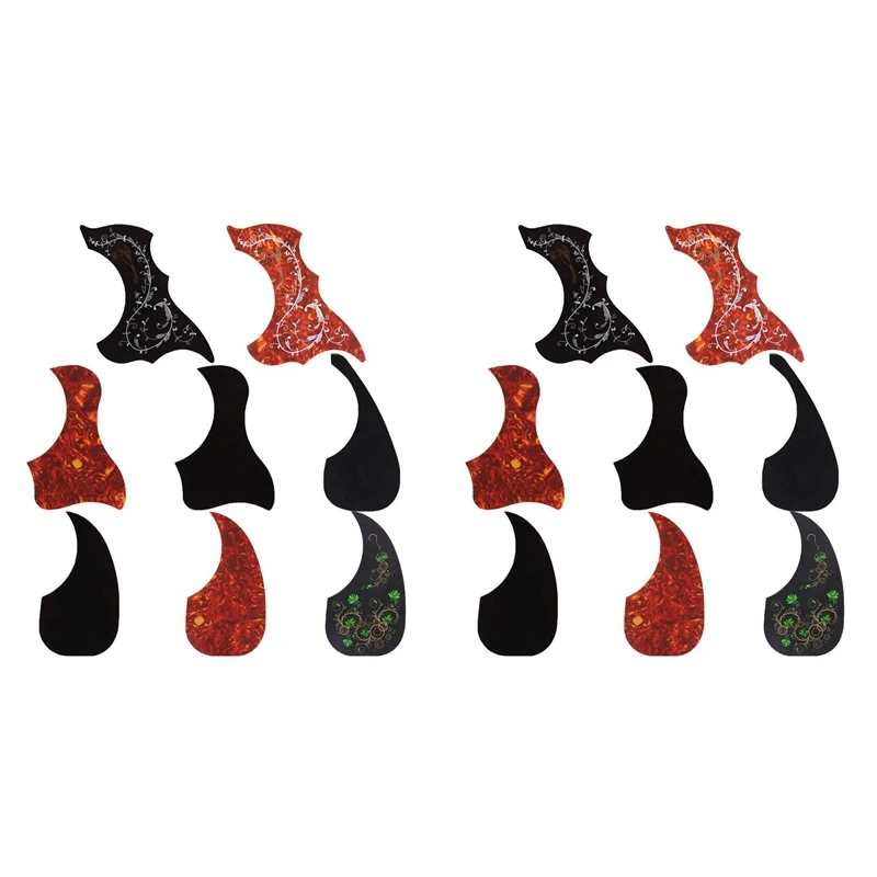 T22C 16 Pack Acoustic Guitar Pickguard Self Adhesive Bird And Water Shaped Guitar Pickguard For 40 Inch 41 Inch Guitar
T22C 16 Pack Acoustic Guitar Pickguard Self Adhesive Bird And Water Shaped Guitar Pickguard For 40 Inch 41 Inch Guitar