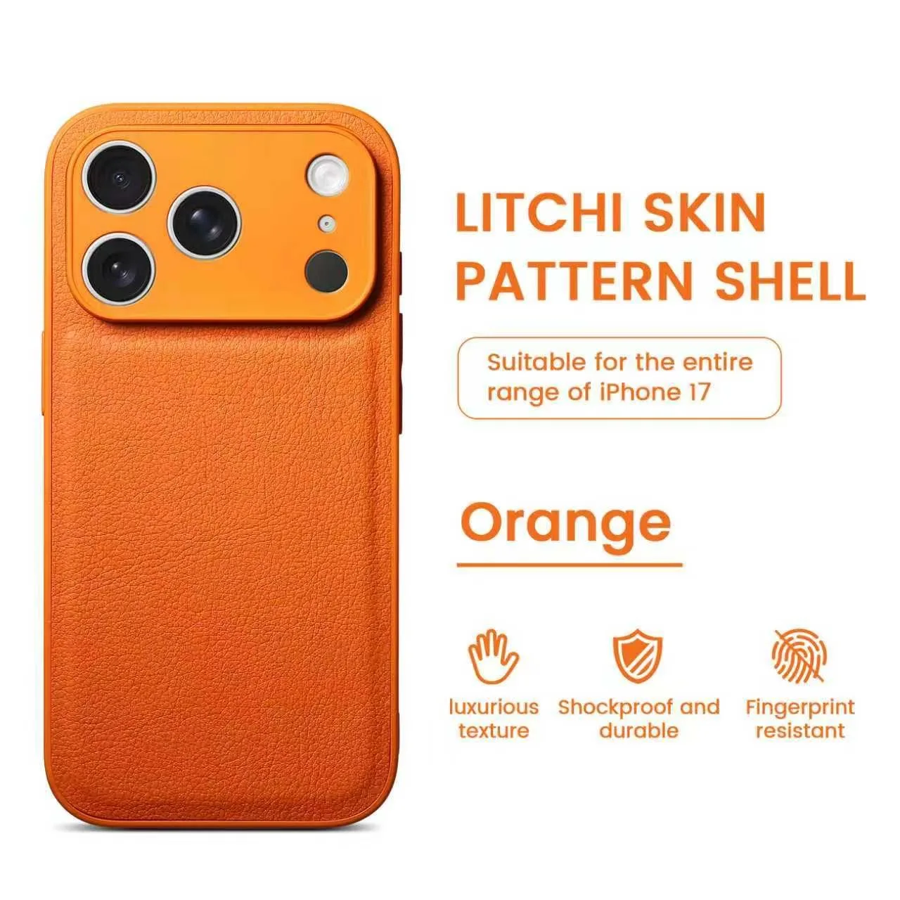 Litchi Texture Leather Case for iPhone 17 16 Pro Max 15 14 Plus 13 12 Luxury Shockproof Full Coverage Soft Edge Phone Cover for
Litchi Texture Leather Case for iPhone 17 16 Pro Max 15 14 Plus 13 12 Luxury Shockproof Full Coverage Soft Edge Phone Cover for