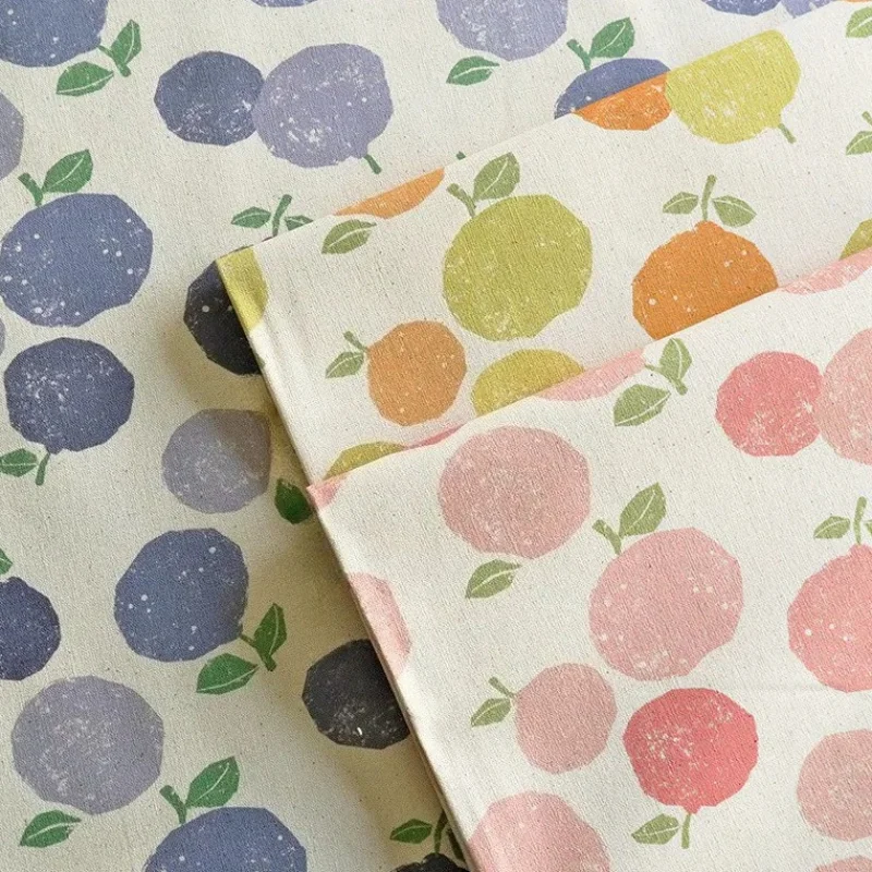 Vintage Fruit Print Pure Cotton Fabric Dress Tablecloth Curtains Canvas Bag Making Handmade DIY Home Decoration Craft Material
Vintage Fruit Print Pure Cotton Fabric Dress Tablecloth Curtains Canvas Bag Making Handmade DIY Home Decoration Craft Material
