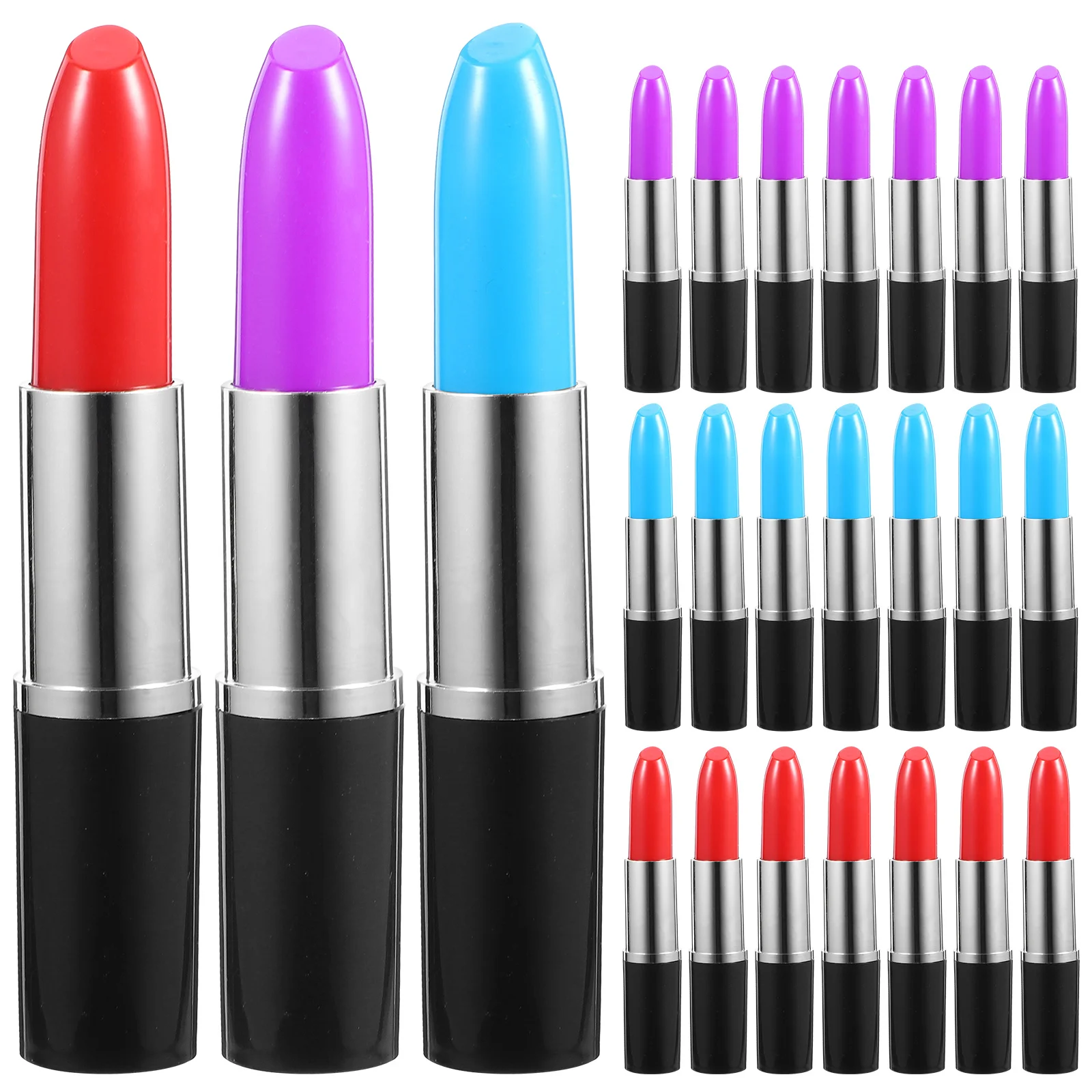 24 Pcs Ball-point Pen Lipstick Creative Beautiful Ballpoint Pens Black Sign Liquid Cute
24 Pcs Ball-point Pen Lipstick Creative Beautiful Ballpoint Pens Black Sign Liquid Cute