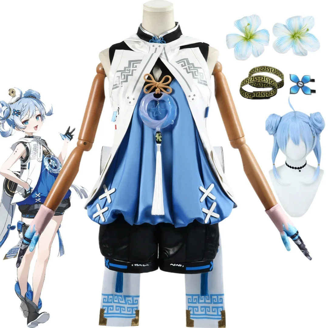Wuthering Waves Youhu Cosplay Costume Wig Set Uniform Outfits
Wuthering Waves Youhu Cosplay Costume Wig Set Uniform Outfits