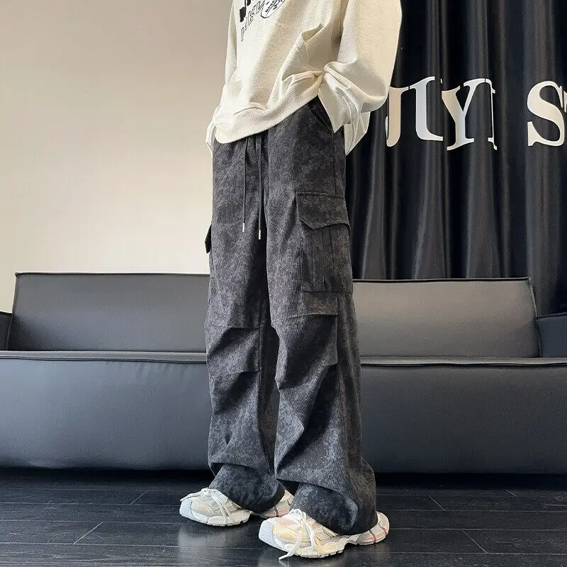 LAPPSTER Corduroy Pockets Cargo Pants Sweatpants Black Casual Harajuku Tracksuit 2000s Y2k Streetwear Korean Fashion Joggers
LAPPSTER Corduroy Pockets Cargo Pants Sweatpants Black Casual Harajuku Tracksuit 2000s Y2k Streetwear Korean Fashion Joggers